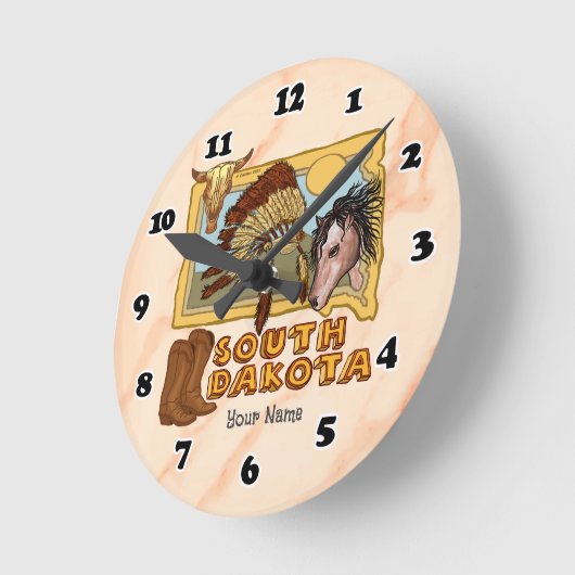 klok van South Dakota (Hoek)