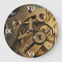 Klok: Verwarmd messing. Horloge
