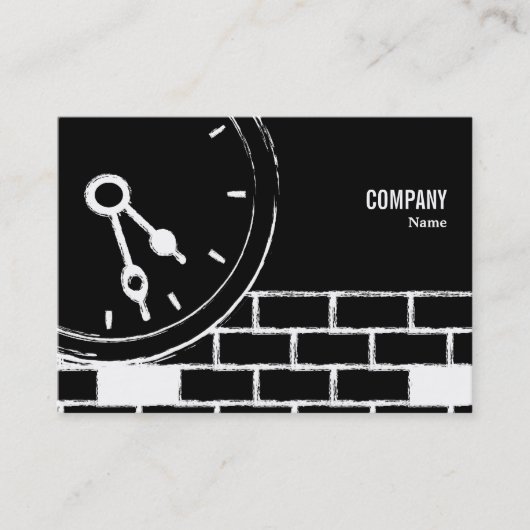 Klok Visitekaartje (Voorkant)