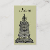  klok visitekaartje (Achterkant)