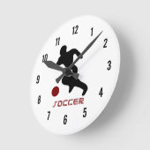 Klok voetbalwedstrijd (Hoek)