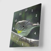 Klok - Vogel met gele veren (Hoek)
