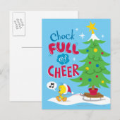 Klok vol met room briefkaart (Voorkant / Achterkant)