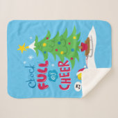 Klok vol met room sherpa deken (Voorkant (horizontaal))