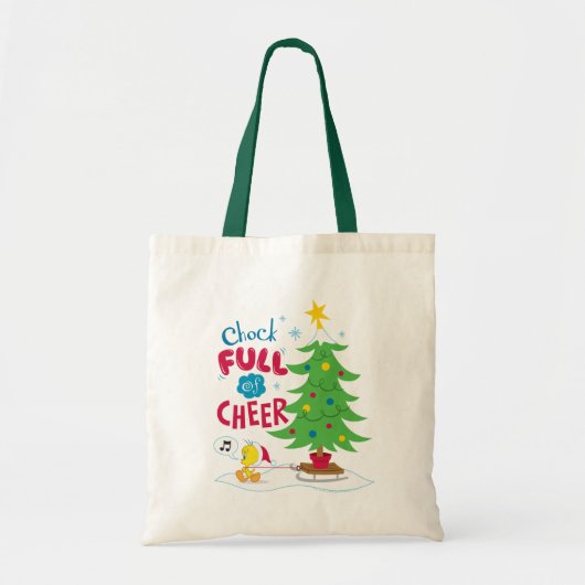Klok vol met room tote bag (Voorkant)