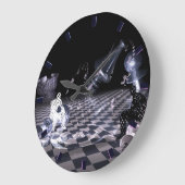 Klok voor acrylwand (Hoek)