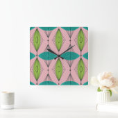 Klok voor atoomroze Ogee en Starbursts (Huis)