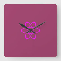 Klok voor atoomsymbool