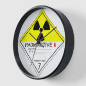 klok voor Bord voor radioactief vervoer (Hoek)
