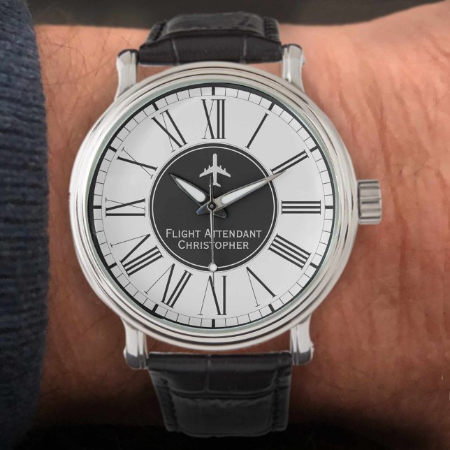 Klok voor cabinepersoneel van stewardessen horloge (Creator heeft geüpload)