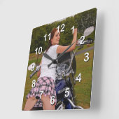 Klok voor Chic-Wall van Biker (Hoek)