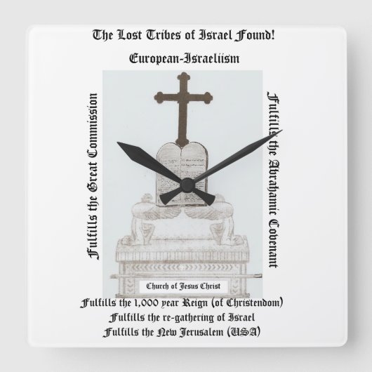 klok voor Christelijk erfgoed (Voorkant)