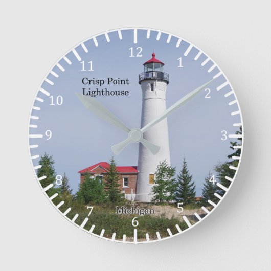 Klok voor Crisp Point Lighthouse (Voorkant)