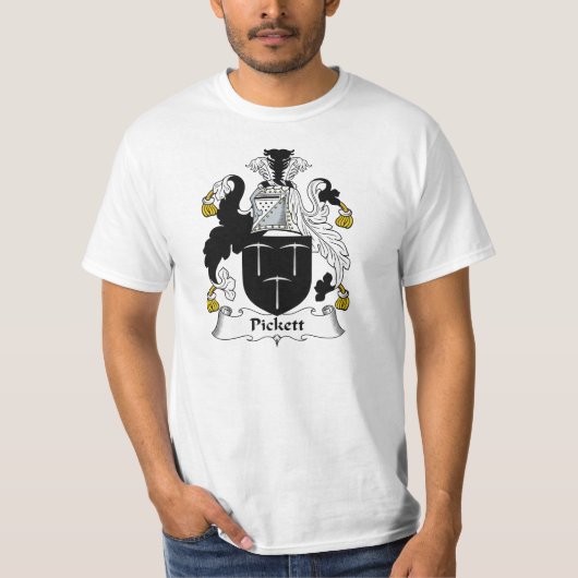 Klok voor de familie Pickett T-shirt (Voorkant)