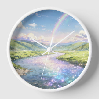 Klok voor de Regenboog Riviervallei