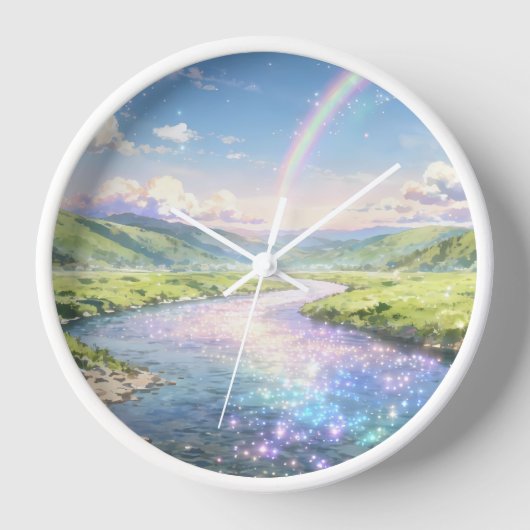 Klok voor de Regenboog Riviervallei (Voorkant)