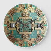 Klok voor decoratieve doeleinden, moederbord (Voorkant)