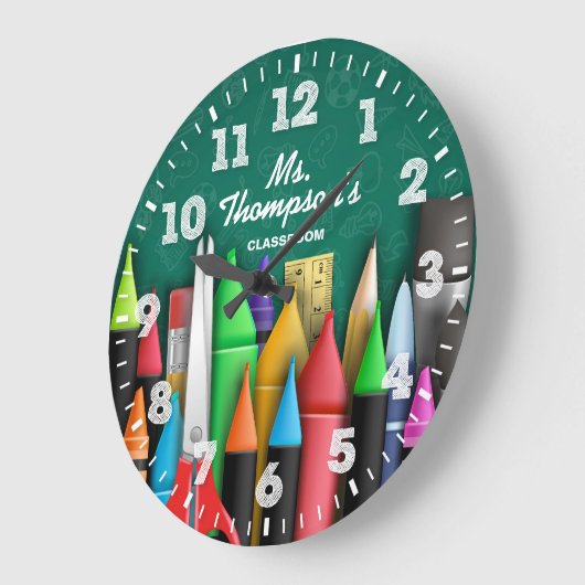  klok voor docenten (Hoek)