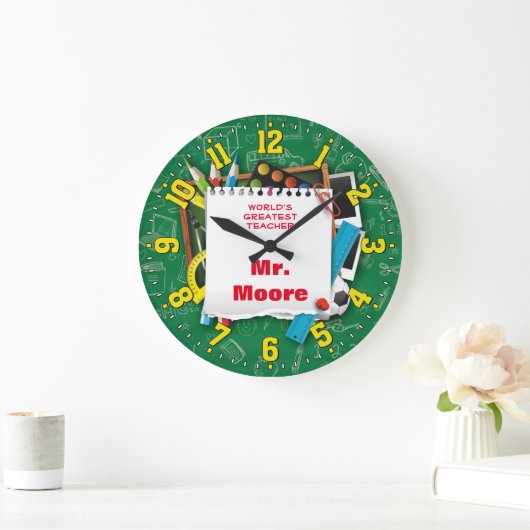  klok voor docenten (Huis)