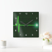 Klok voor elektrocardiogram golven (Huis)