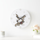 Klok voor Katten wandvergrendeling (Huis)