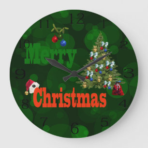 Klok voor kerstmis