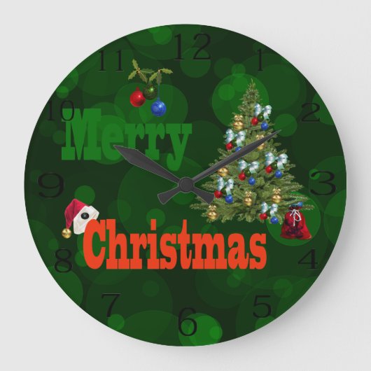 Klok voor kerstmis (Voorkant)