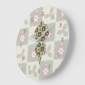 Klok voor kerstquilt (Hoek)