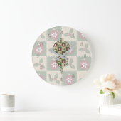 Klok voor kerstquilt (Huis)