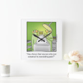 Klok voor medische Humor (Huis)