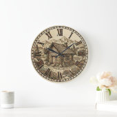 Klok voor op de cabinewand (Huis)