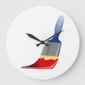 Klok voor penseel (Voorkant)