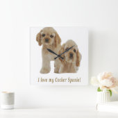 klok voor puppies voor Cockerspaniel (Huis)