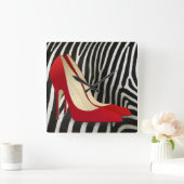 klok voor rode hipschoenen (Huis)