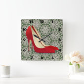 klok voor rode hipschoenen (Huis)