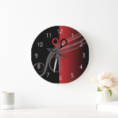 Klok voor rood en zwart haar (Huis)