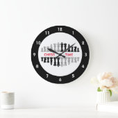Klok voor schaakartikelen ontwerp wandklok (Huis)