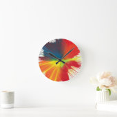 Klok voor spin-kunst (Huis)