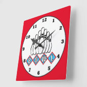 Klok voor sportspelden (Hoek)