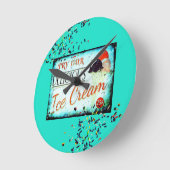  klok voor turquoise-ijs (Hoek)