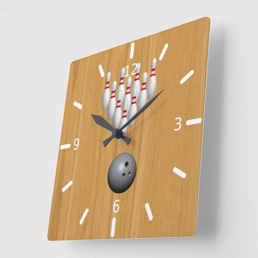 Klok voor vierkante wanden (Hoek)