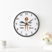 Klok voor Vrouwen Wandklok (Huis)