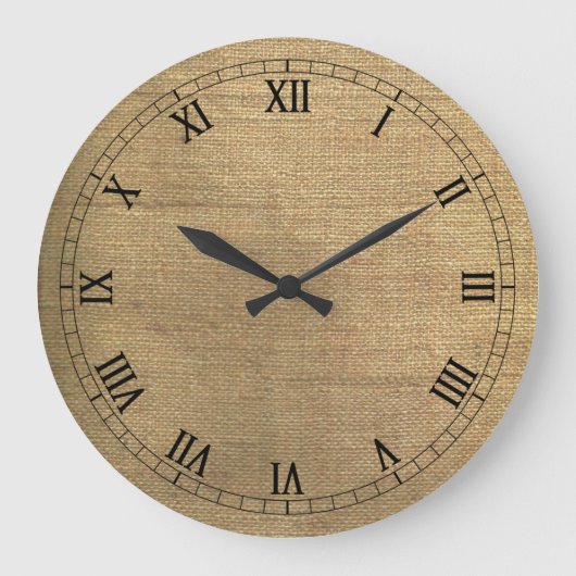 Klok voor wandbekleding (Voorkant)