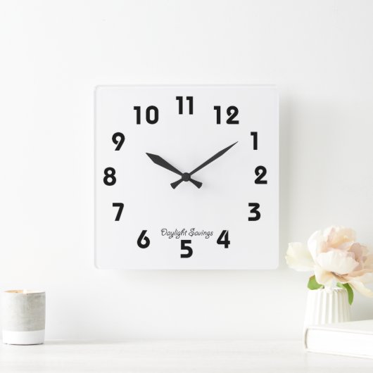 Klok voor wandkoeling bij daglicht (Huis)