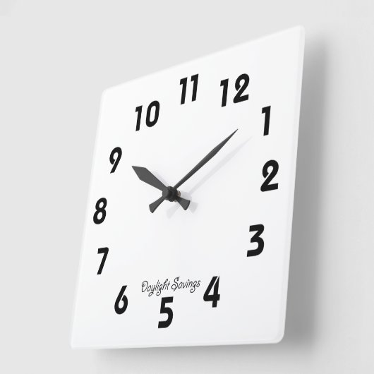 Klok voor wandkoeling bij daglicht (Hoek)