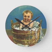 Klok voor waskamer (Voorkant)