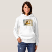  Klok Vrouwen Hoodie (Voorkant volledig)