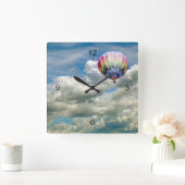 Klok - Warmluchtballon (Huis)