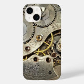 Klok werkt Case-Mate iPhone case (Achterkant)