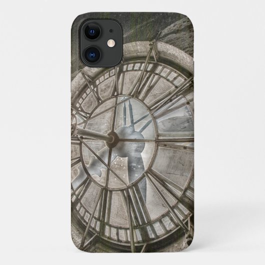 Klok werkt in tower Case-Mate iPhone case (Achterkant)